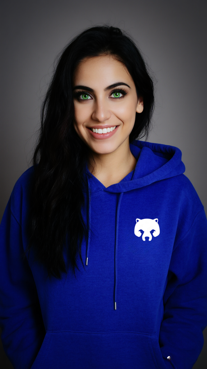 Hoddie Classic Azul Rey