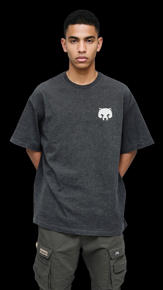 Camiseta Guetto Gris Oscura