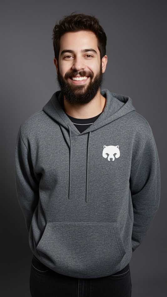 Hoddie Classic Gris Oscuro