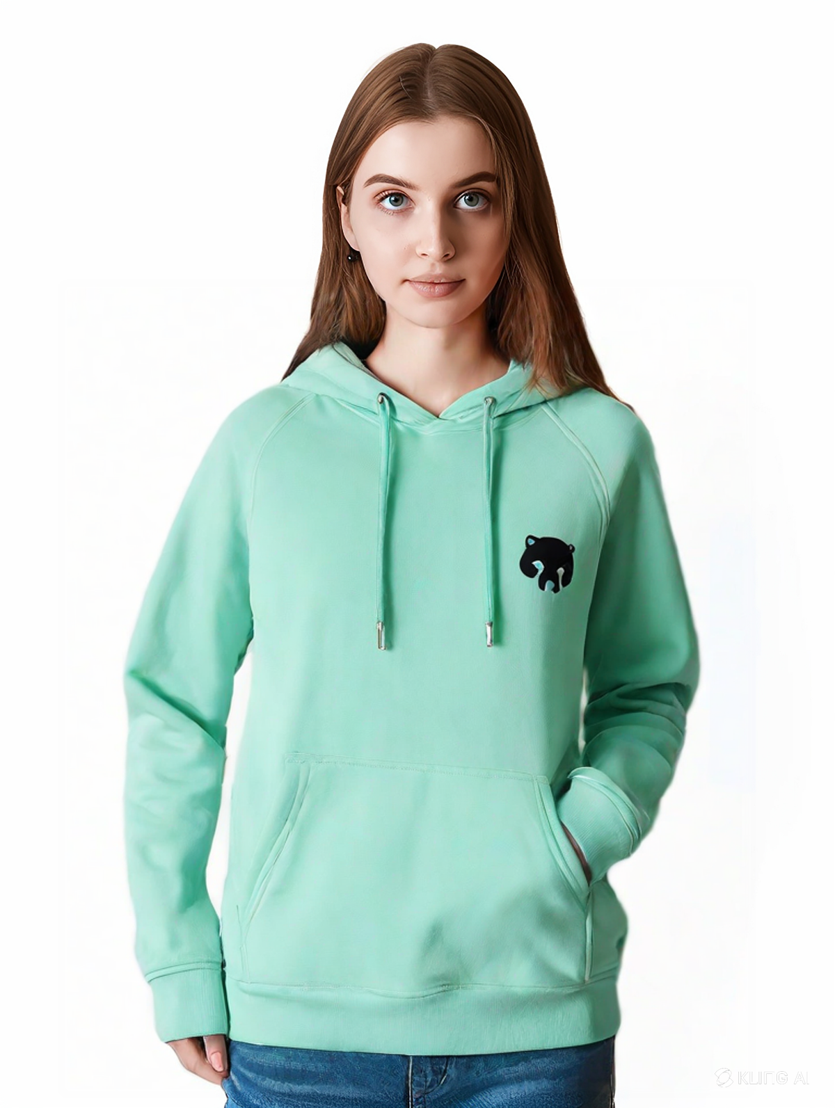 Hoddie Classic Verde Menta